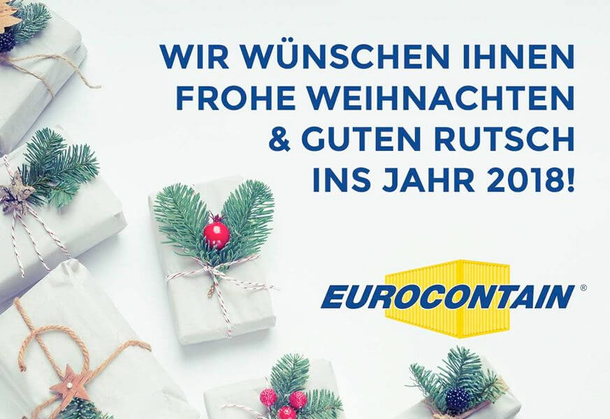 Frohe Weihnachten wünscht Eurocontain!