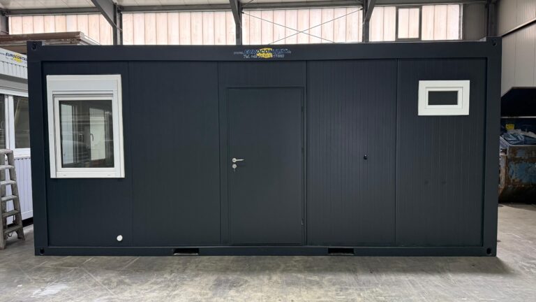 Bürocontainer´20 Fuß mit WC-TRakt - Fabrikenu