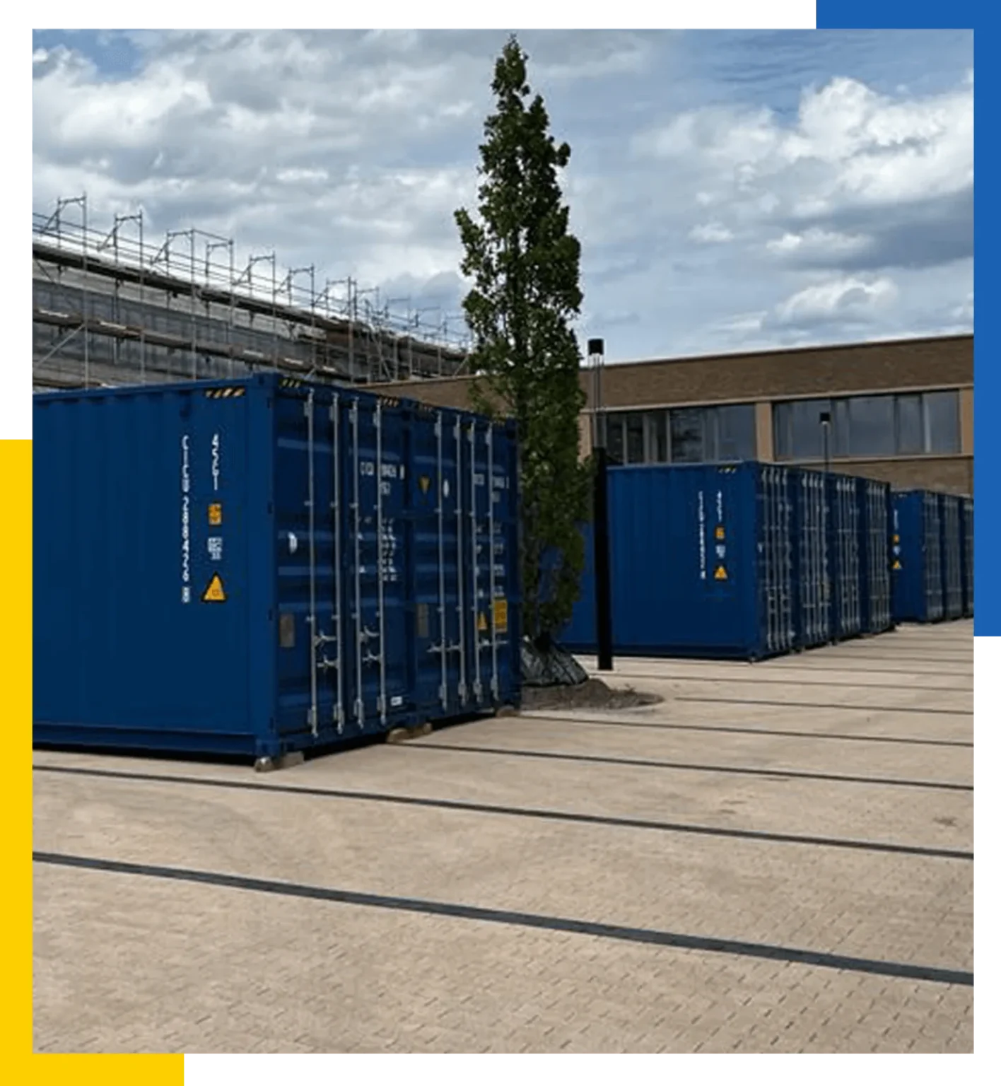 Lagercontainer Stauraum