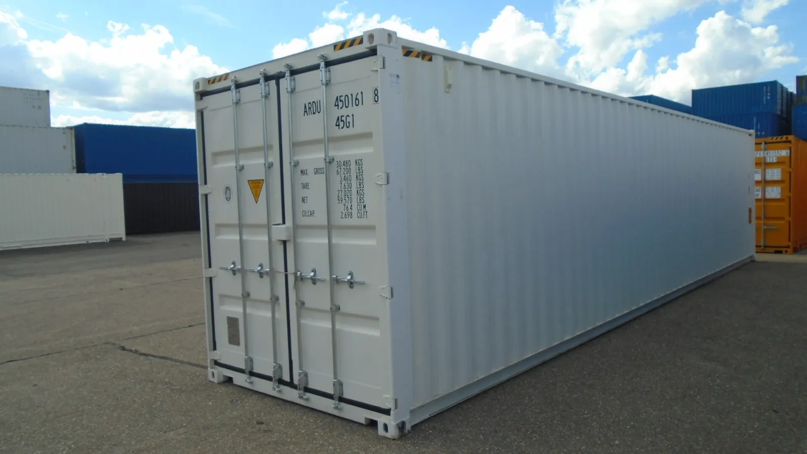 Conteneur maritime Eurocontain 40 pieds
